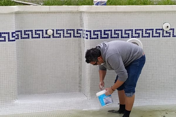 reparacion piscina en seco